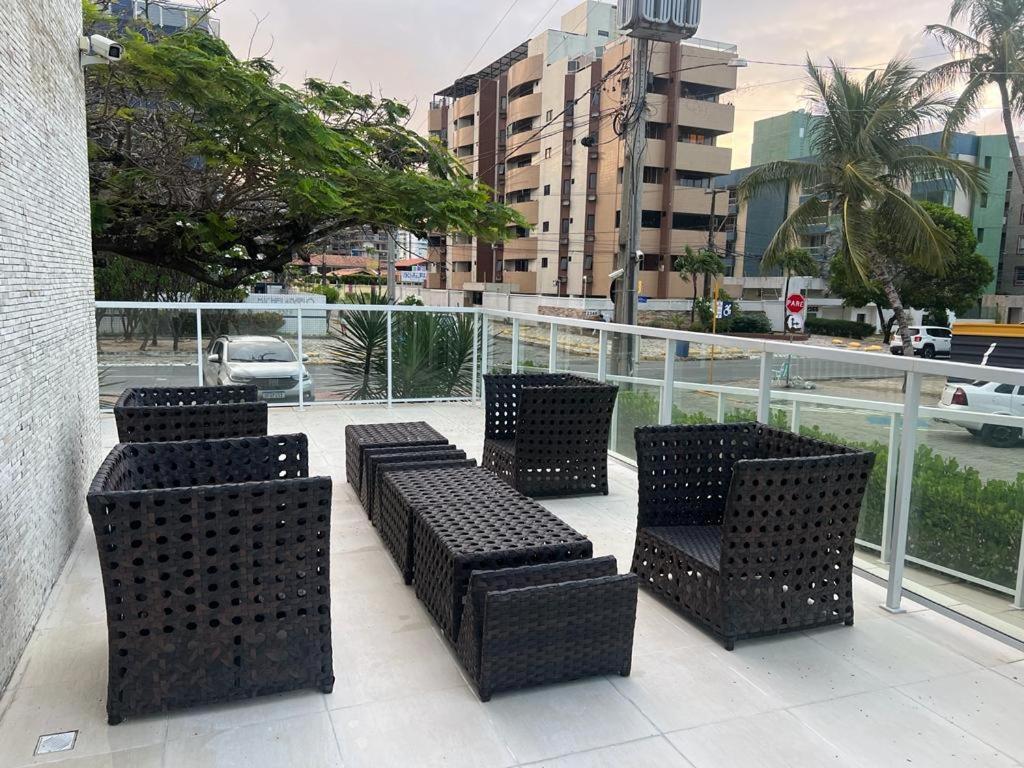 Apartamento A Beira - Mar โจเอาเปสโซอา ภายนอก รูปภาพ